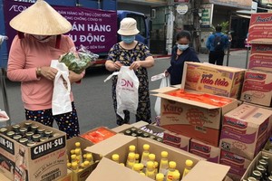 超市增設流動售貨點