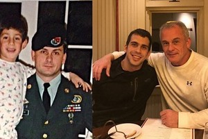 美國父子Michael Taylor及Peter被指協助戈恩潛。（圖源：AFP）