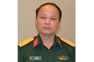 國防部第二軍區副司令武金河大校。（圖源：人民軍隊報）
