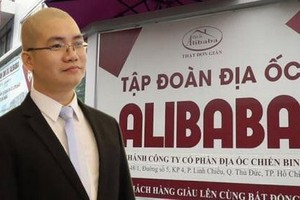 阿里巴巴房地產詐騙案頭目阮泰練。（圖源：VNE）