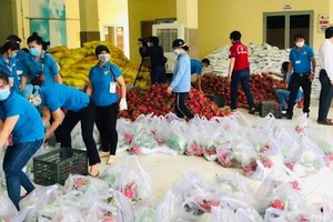 禮物已運抵租房區輔助遇到困難的工人。