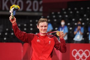 丹麥安賽龍奧運羽球男單奪金