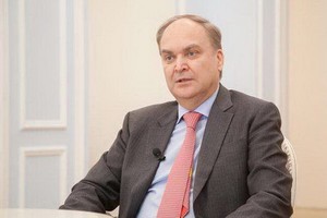 俄羅斯駐美國大使阿納托利‧安東諾夫。（圖源：新華社）