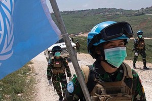 聯黎部隊及其維和部隊一直在黎巴嫩南部沿藍線執行日常維和任務。（圖源：聯合國）