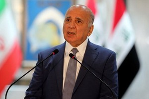 伊拉克外長福阿德‧侯賽因。（圖源：新華社）