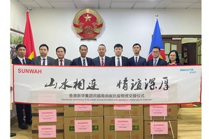 新華集團通過越南駐昆明總領事館捐贈抗疫物資是支持越南抗疫的實際行動。