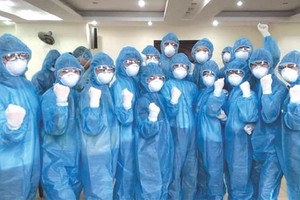 本市致力戰勝疫情。