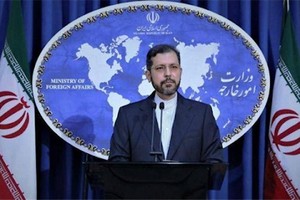 伊朗外交部發言人哈提卜扎德。（圖源：互聯網）