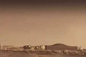 圖為阿爾法火星山丘示意圖。（圖源：AP）