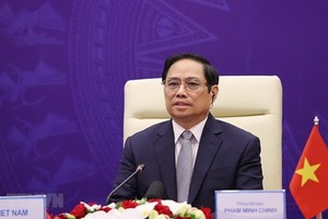 政府總理范明政出席聯合國安理會高級開放辯論會。（圖源：越通社）