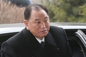 朝鮮勞動黨統一戰線部部長金英哲。（圖源：路透社）