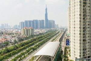 位於守德市的地鐵1號線安富站已進入施工收尾階段。