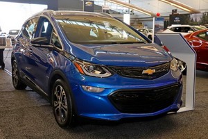 通用汽車召回在全球銷售的7.3萬輛雪佛蘭（Chevrolet）Bolt全電動汽車和電動休旅車。（圖源：AP）