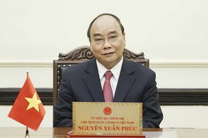 國家主席阮春福。（圖源：越通社）