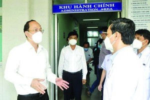 市委副書記探望大水鑊醫院 