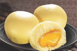 廣東美食之流沙包