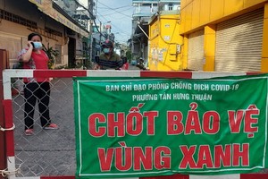 圖為第十二郡新興順坊的一個“綠區”。（圖源：VGP）