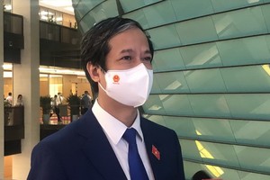 教育與培訓部部長阮金山。