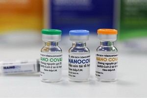 國產新冠疫苗 Nano Covax。（圖源：慶元） 