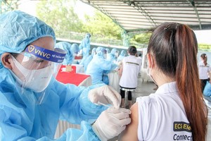 市民接種疫苗。（圖源：VGP）