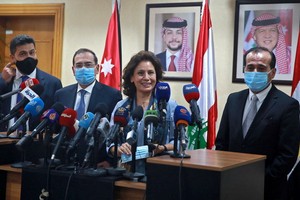 約旦、埃及、敘利亞和黎巴嫩四國能源部長當地時間8日在約旦首都安曼舉行會議。（圖源:Getty Images）