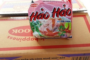 “好好”酸辣方便麵。（圖源：互聯網）