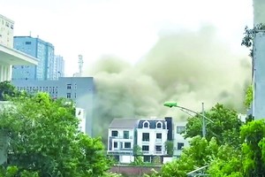 某隔離酒店倉庫失火 