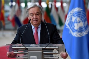聯合國秘書長古特雷斯。（圖源：AP）