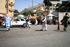 圖為阿富汗首都喀布爾街頭9月8日景象。（圖源：新華社）