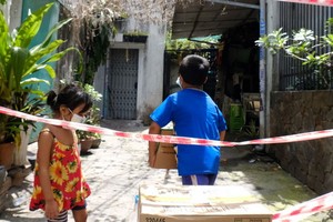 本市有許多在疫情大流行期間失去父母的孩子需要照顧。（示意圖源：武翠）