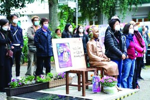 韓團體柏林集會促保留慰安婦雕像