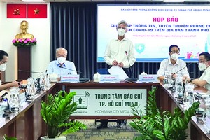 市人委會副主席武文歡在記者會上致辭。（圖源：TTO）