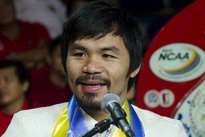 菲律賓拳王、參議員曼尼‧巴喬。（圖源：互聯網）