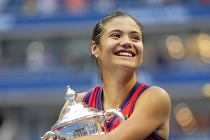 新科美網冠軍拉杜卡努。（圖源：互聯網）