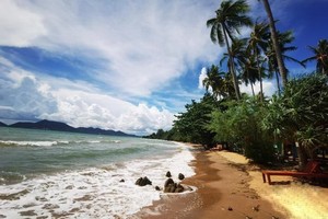 兔子島周圍海水淺，海床逐漸傾斜，適合休閒活動。（圖源：互聯網）