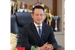 越南年輕企業家協會主席鄧鴻英。