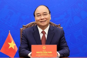 國家主席阮春福.。（圖源：VGP）