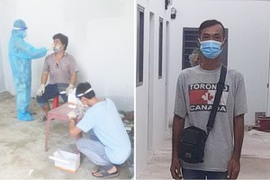 獲“零元租房”活動介紹住宿的年輕人來到新建租房區免費入住。