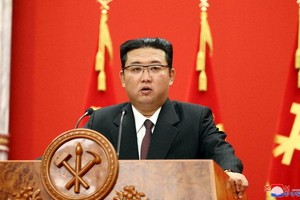 朝鮮最高領導人金正恩。（圖源：朝中社）