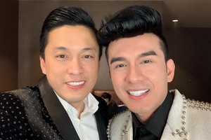 男歌手藍長（左）和丹長（右）至今仍是觀眾心目中的“一哥”。