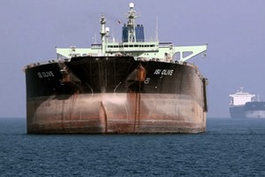 一艘伊朗油輪。（圖源：AFP） 