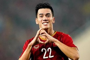 我國男足前鋒阮進靈。（圖源：互聯網） 