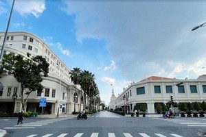 市中心區的電網已全部地下化。