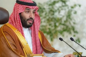 當地時間10月23日，沙特王儲穆罕默德說，沙特的目標是要在2060年以前實現淨零碳排放。（圖源：AFP）