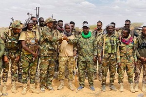 加勒穆杜格地方武裝人員。（圖源：SONNA）