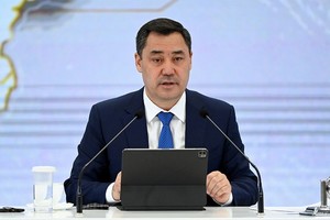 吉爾吉斯斯坦總統薩德爾‧扎帕羅夫。（圖源：互聯網）