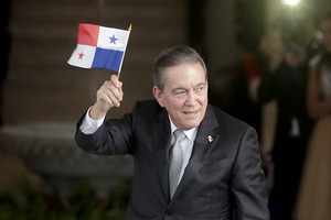 巴拿馬共和國總統勞倫蒂諾‧科爾蒂索‧科恩。（圖源：AP）