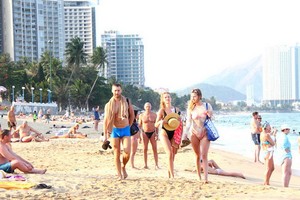 芽莊海灘一景。（示意圖源：慶和報）