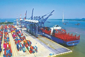 海防市萊縣港口一隅。（圖源：互聯網）