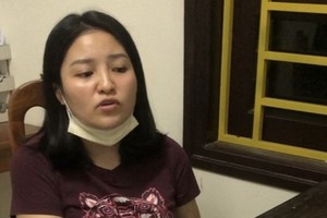 特大規模賭博團夥阮垂玲被捕。（圖源：文厚）